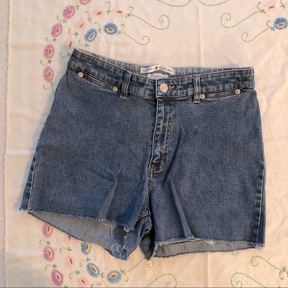 Tommy Hilfiger Pants - Tommy Hilfiger Cut-off Raw Hem Daisy Duke Shorts